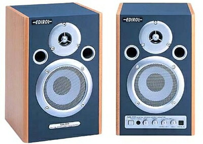 【中古】 Roland MA-10A(ステレオモニタースピーカー)