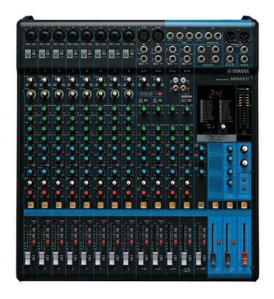【中古】 ヤマハ(YAMAHA) 16チャンネルミキシングコンソール MG16XU