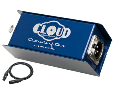 【中古】 Cloudlifter CL-1 【XLRケーブル(Belden)・日本語版ガイド付き】《圧倒する透明感》by Cloud Microphones 国内正規品 (Belden 0.5m付属)
