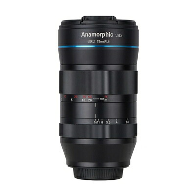 【中古】 SIRUI 75粍 アナモルフィックレンズ F1.8 1.33X APS-C (MFT マウント)
