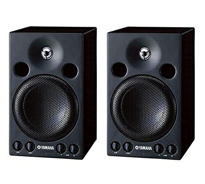 【中古】 YAMAHA ヤマハ MSP3 2本1西洋ナシ パワードモニタースピーカー スピーカー-オーディオ-TV・オーディオ・カメラ
