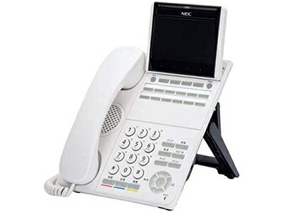 【中古】 NEC ITK-12CG-1D(WH)電話機 12名取り草色つやIP多役立つこと電話（WH） DT900Series 白いこと