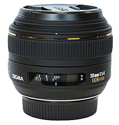 【中古】 シグマ(Sigma) SIGMA シグマ 30mm F1.4 EX DC デジタル専用 HSM ニコン用
