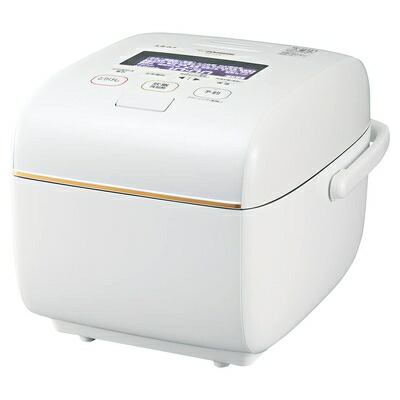 【中古】 象印 炊飯器 1升 (10合) 圧力IH式 炎舞炊き 雪白 ホワイト NW-LA18-WZ