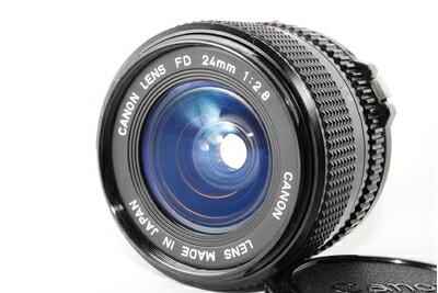 【中古】 Canon MFレンズ NewFD 24mm F2.8