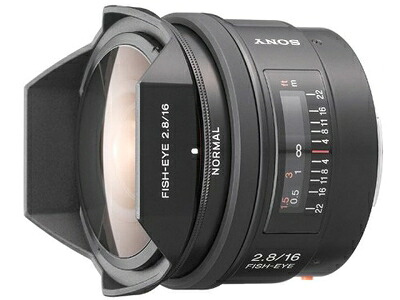 【中古】 SONY 16mm F2.8 Fisheye SAL16F28 42,900円