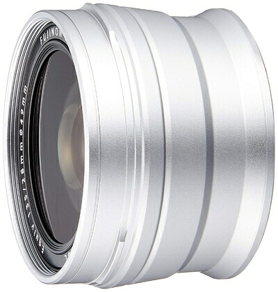 【中古】 富士フイルム(FUJIFILM) X100用ワイドコンバージョンレンズ シルバー WCL-X100S II