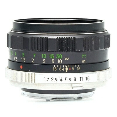 【中古】 MINOLTA MC ROKKOR-PF 1:1.7 f\u003d55mm 単焦点レンズ ミノルタSRマウント