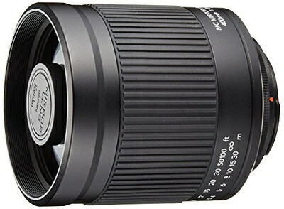 【中古】 Kenko 望遠水晶体 銀鏡水晶体 400粍 F8 ハウツー物興味の中心 ボンネット付 ニコンF用 黒いこと 写真フィルム/デジタル一眼相応う