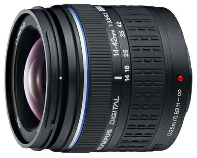 【中古】 OLYMPUS 標準ズームレンズ ZUIKO DIGITAL ED 14-42mm F3.5-5.6