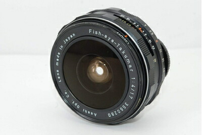 【中古】 PENTAX ペンタックス FISH-EYE-TAKUMAR 17mm F4 M42マウント
