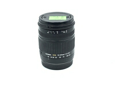 【中古】 シグマ 18-125mm F3.5-5.6 DC デジタル専用 キヤノン用|ベアホームズ