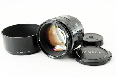 【中古】 Konica Minolta AF 85粍 F1.4G(D) AF85F1.4G