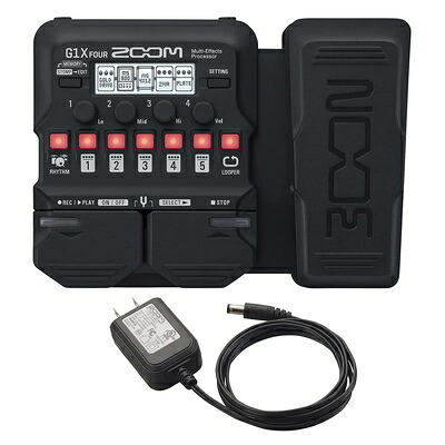 【中古】 ZOOM / G1X FOUR -純正ACアダプター付- ギター用マルチエフェクター｜ベアホームズ
