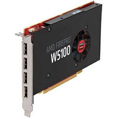 【中古】 AMD FirePro W5100 4GB GDDR5 128-Bit PCI Express 3.0 x16 フルハイト ビデオカード (認定整備済み)