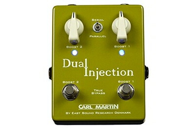 【中古】 Carl Martin Dual Injection 2系統クリーン・ブースター|ベアホームズ