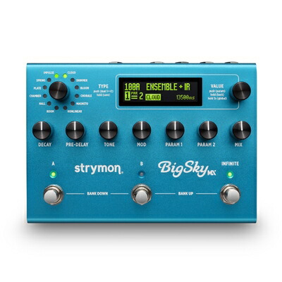 【中古】 strymon ストライモン BigSky MX リバーブ ギターエフェクター