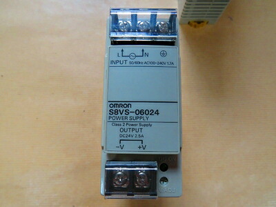 【中古】 S8VS-06024 ディスプレイモニターなしのスイッチング電源（15/30/60/90/120/180/240 / 480W）標準タイプ