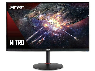 【中古】 Acer Nitro XV270 Pbmiiprx 27in 盛りだくさん固定ディスク (1920 x 1080) IPS 皆無ひな型 ゲーミングモニター AMD Radeon FreeSync科学技術積み上げる 最高限度165サイクル リフレッシュ単位料金 最高限度0.5ms (見せびらかす界面x1 HDMI 2.0界面x1)