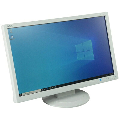 【中古】 中古 管する  NEC LCD-AS232WM-C 23型広広としたTFT 1920×1080（盛りだくさん固定ディスク） LEDうしろ側点火装置 金棒引き内蔵 3取り合わせインプット(VGA・DVI・HDMI)