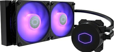 【中古】 Cooler Master MasterLiquid ML240L V2 RGB 飾り気の無い水冷中央処理装置空調設備 MLW-D24M-A18マイコン-R2 FN1401