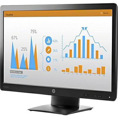 【中古】 HP ProDisplay P232 23\" Black Full 固定ディスク Matt"