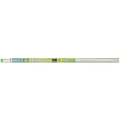 【中古】 オーム(OHM) 電機 直管LEDランプ 40形相当 G13 昼白色 グロースタータ器具専用 片側給電仕様 LDF40SS・N/17/23 06-0919