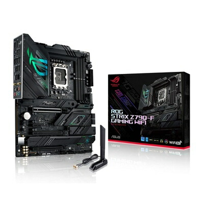 【中古】 ASUS INTEL 13時人 12時人 Z790 申し受ける LGA1700 相応う ATX 母じゃ人ゲーム盤 ROG STRIX Z790-F GAMING WIFI/品 PCパーツ-マザーボード