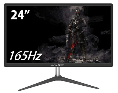 【中古】 JN-T24165FHDR 144Hz/165Hz 1ms 24型ワイドFHD HDR対応LED液晶ゲーミングモニター
