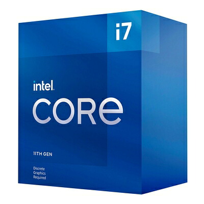 【中古】 Intel Core i7-11700F デスクトッププロセッサー 8コア 最大4.9 GHz LGA1200 (インテル500シリーズ&セレクト 400シリーズチップセット) 65W|ベアホームズ