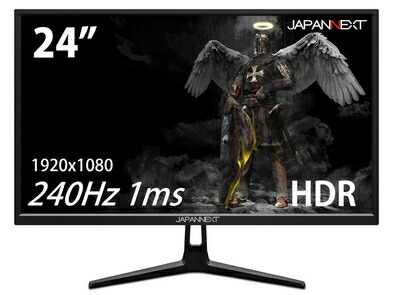 【中古】 JN-24GTM240FHDR [240Hz 1ms 24型ワイドFHD HDR対応LED液晶ゲーミングモニター FreeSync]