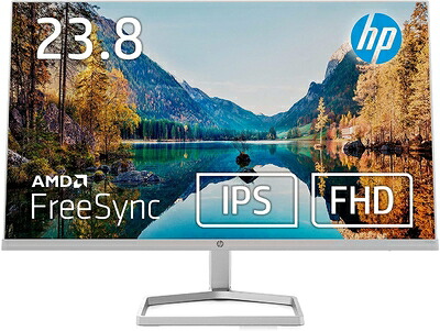 【中古】 HP 管する M24f 23.8in 盛りだくさん固定ディスク 薄型 非光輝 IPSダイアログボックス スリムベゼル うしろ側黒いこと  (型番：2E2Y4AA-AAAA)