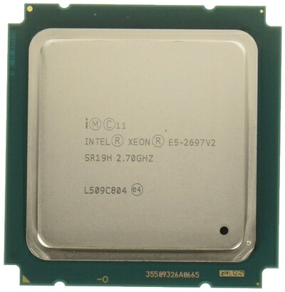 【中古】 Intel CPU Xeon E5-2697v2 2.7GHz 30Mキャッシュ LGA2011-0 BX80635E52697V2 【BOX】【日本正規流通品】｜ベアホームズ