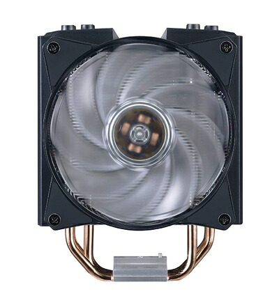 【中古】 Cooler Master MasterAir MA410M 空冷中央処理装置空調設備 [Intel/AMD両相応う] FN1220 MAM-T4PN-218マイコン-R1