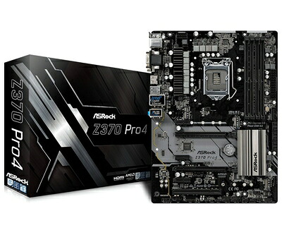 【中古】 ASRock Intel Z370 チップセット搭載 ATX マザーボード Z370 Pro4