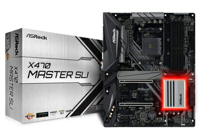 【中古】 ASRock AMD X470チップセット搭載 ATXマザーボード X470 MASTER SLI