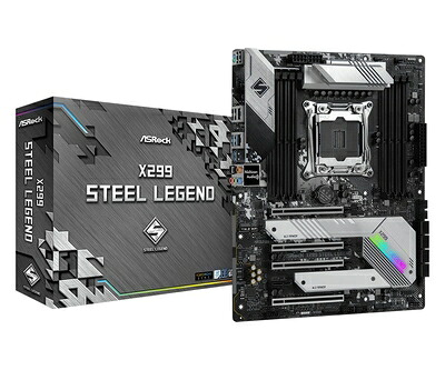 【中古】 ASRock Intel X299チップセット搭載 ATX マザーボード X299 Steel Legend 23,465円