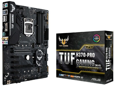 【中古】 ASUSTek Intel H370 搭載 マザーボード LGA1151対応 TUF H370-PRO GAMING (WI-FI) 【ATX】｜ベアホームズ