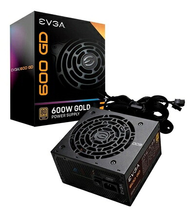 【中古】 EVGA 100-GD-0600-V1、600 GD、80+ GOLD 600W、5年、電源|ベアホームズ