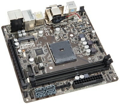 【中古】 ASRock マザーボード AMD Athlon Sempron(Kabiniコア) ハイエンド AM1 Mini-ITX DispalyPort AM1H-ITX