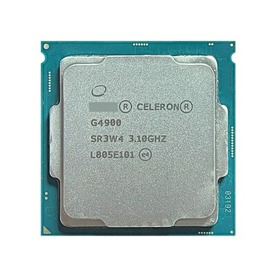 【中古】 コンピューター Celeron G4900 3.1 GHz デュアルコア デュアルスレッド 54W CPU プロセッサ LGA 1151 アクセサリー