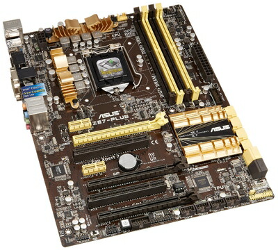 【中古】 ASUSTeK Intel Z87チップセット搭載マザーボード Z87-PLUS 【ATX】 12,314円