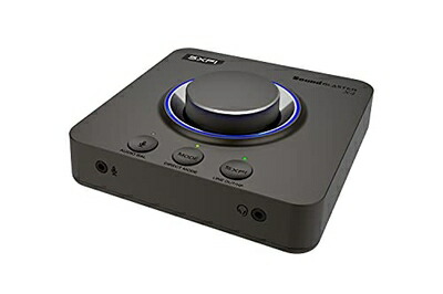 【中古】 Creative Sound Blaster X4 外後ばらいUSB DACアンプリファイアー Super X-Fi、7.1サラウンド、光学I/O、マイクロホン/尖端仕掛ける/生産ラインインプット - パソコンとMac用