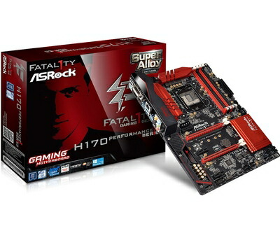 【中古】 ASRock H170 Performance ATXマザーボード MB3482 H170 Performance