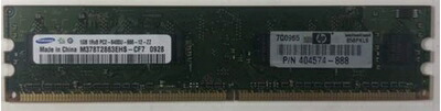【中古】 メモリー 1GB 1Rx8 PC2-6400U-666-12-ZZ M378T2863EHS-CF7 0917