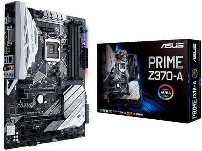 【中古】 ASUS Intel Z370搭載 マザーボード LGA1151対応 PRIME Z370-A【ATX 】