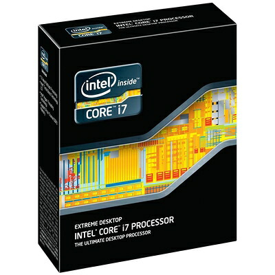 【中古】 Intel CPU Core-I7 3.50GHz 15Mキャッシュ LGA2011BX80619I73970X 【BOX】｜ベアホームズ