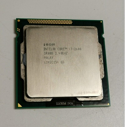 【中古】 Intel Core i7-2600 CPU