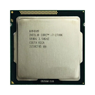 中古】 Core I7-2700K I7 2700K 3.5 GHz クアッドコア CPU