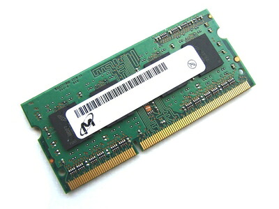 【中古】 Micron mt8ktf51264hz-1g6e1 4 GB ddr3l pc3 ? 12800 cl11 512 mbx64 512 X 8 1.35 V 204p SODIMM